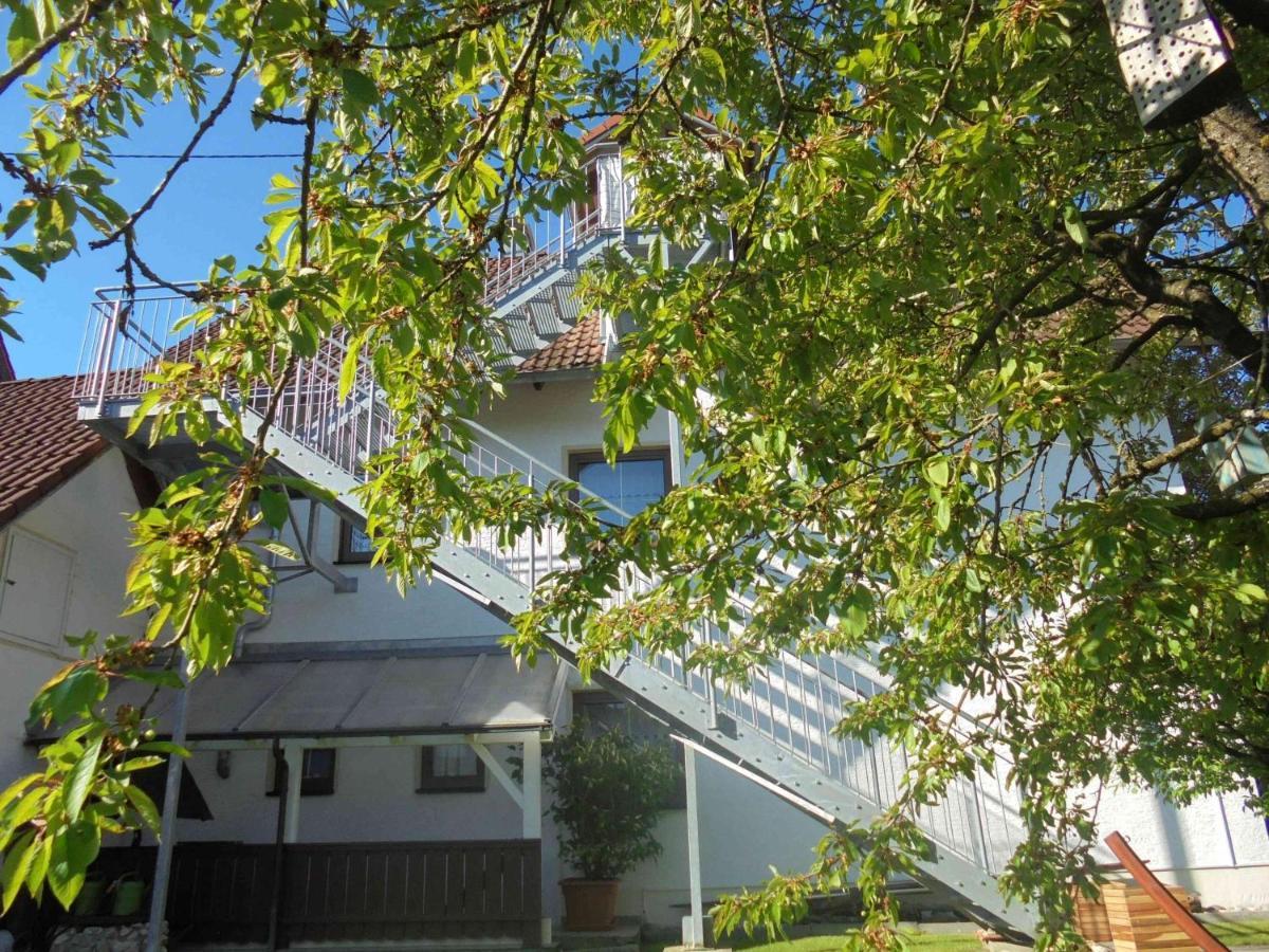 Ferienwohnung Im Barockwinkel Neuburg an der Kammel Exterior foto