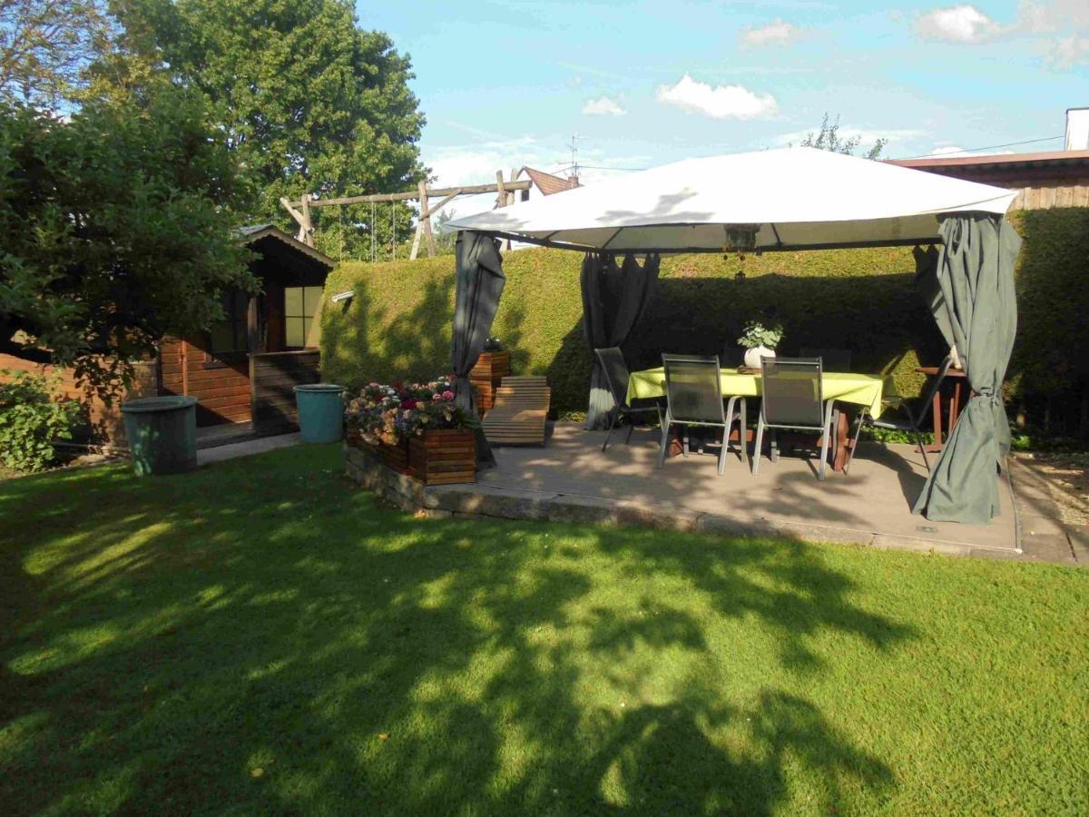 Ferienwohnung Im Barockwinkel Neuburg an der Kammel Exterior foto